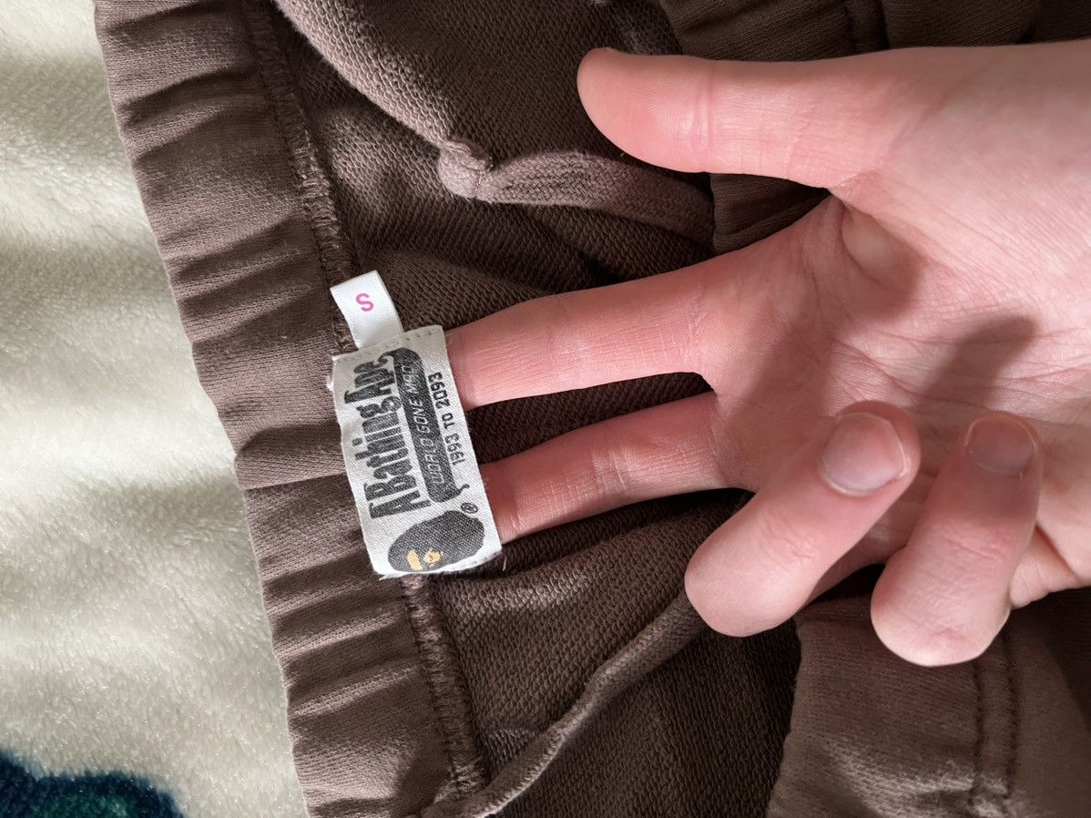 Bape Bape Brown Sweatpants Size US 29 - 5 Thumbnail