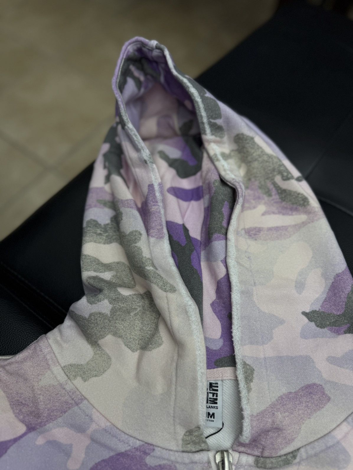 Vale Valley Hoodie Purple Camo Zip Up Size Medium (NEW) Size US M / EU 48-50 / 2 - 8 Thumbnail