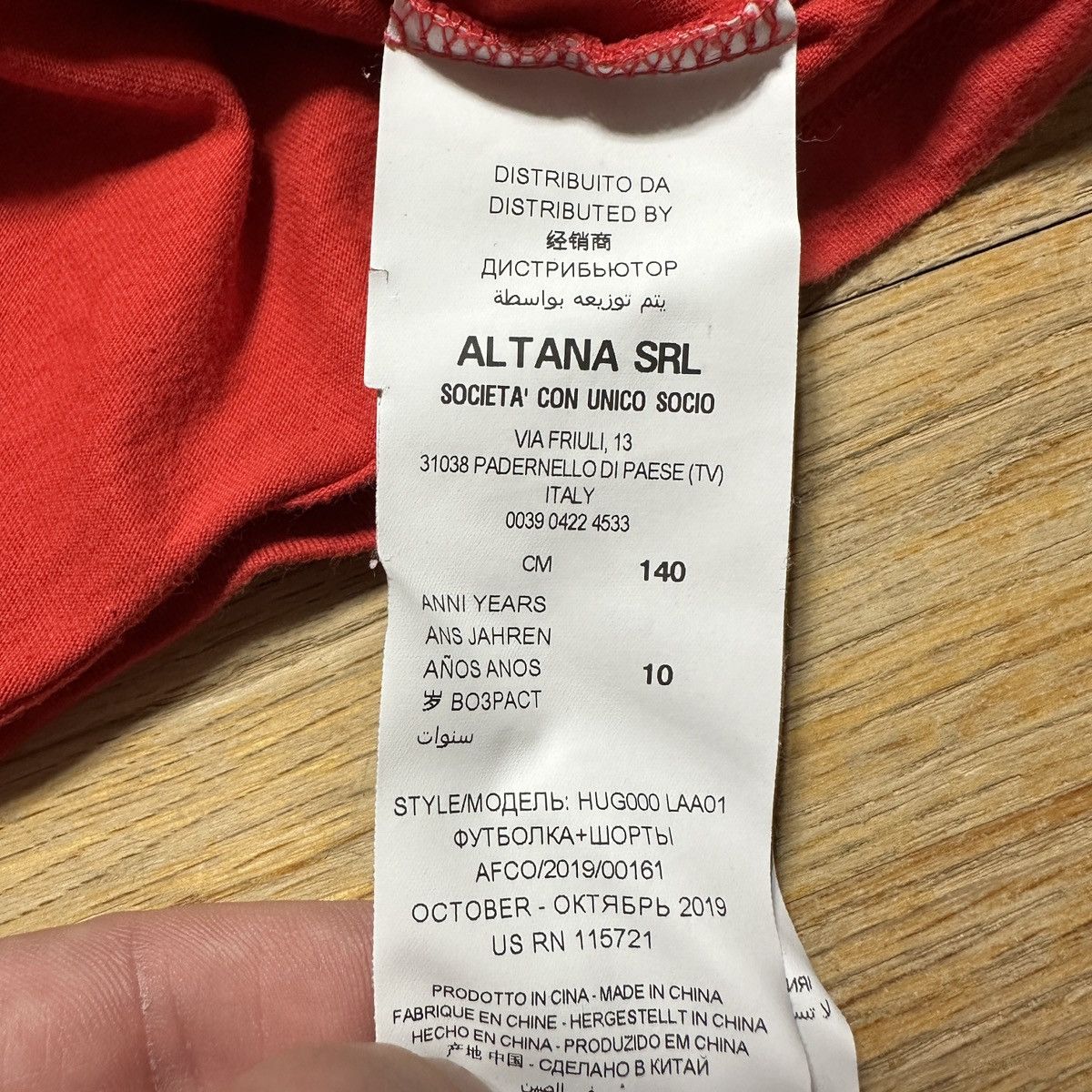 Moschino Moschino Teen tee Size ONE SIZE - 5 Thumbnail