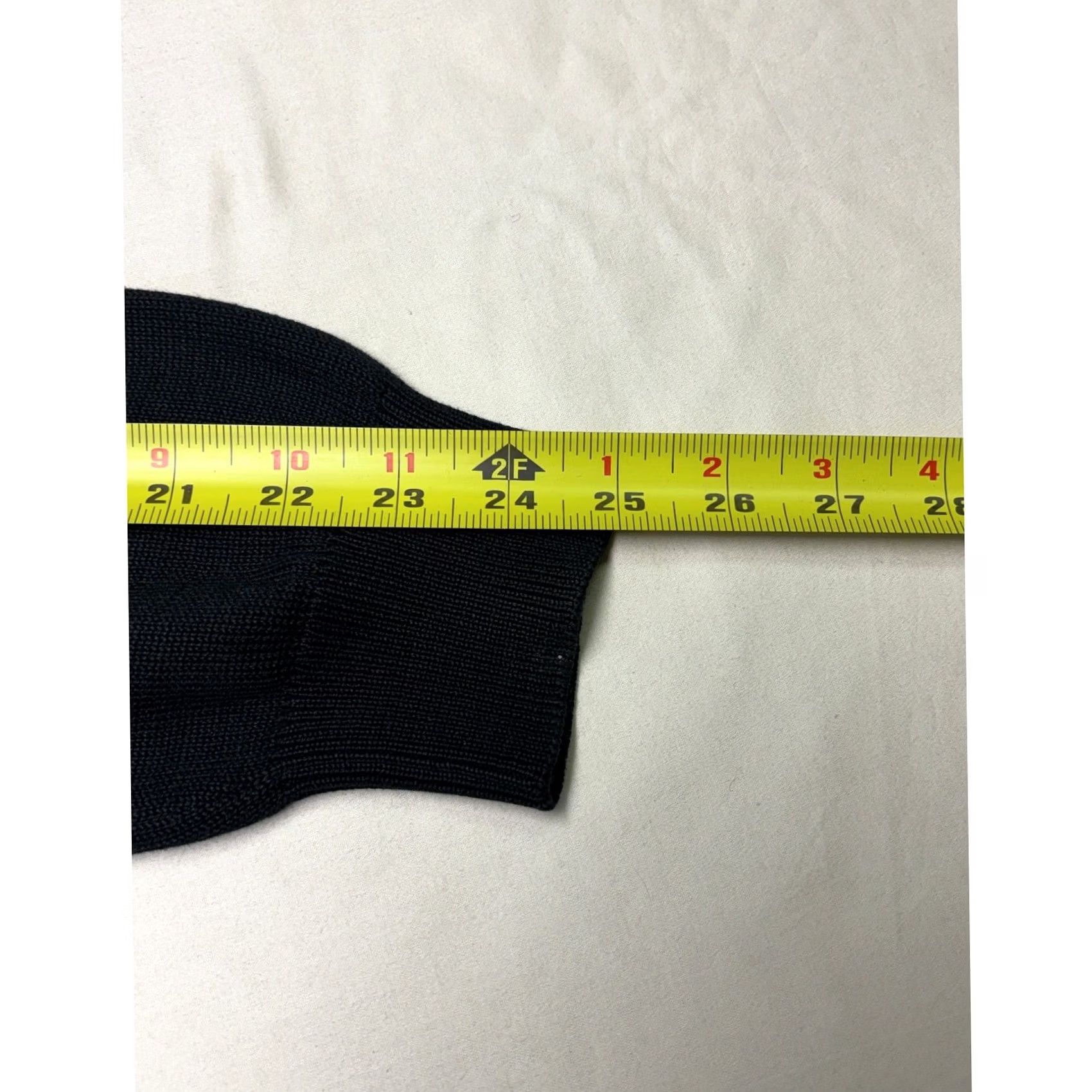 Lacoste Lacoste Men Black 1/4 Zip Mock Neck Sweater Cotton Size 4 Pullover Knit Logo Zipper Casual Fall Winter Mens Size US S / EU 44-46 / 1 - 8 Thumbnail