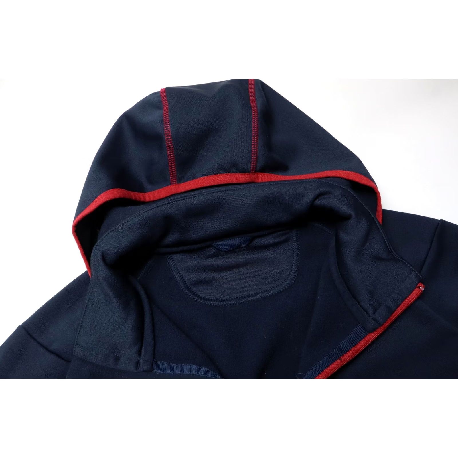 Jack Wolfskin JACK WOLFSKIN Sweatshirt Women's MEDIUM Blue Hooded Logo Zipped Pocket Stretch Size M / US 6-8 / IT 42-44 - 4 Thumbnail