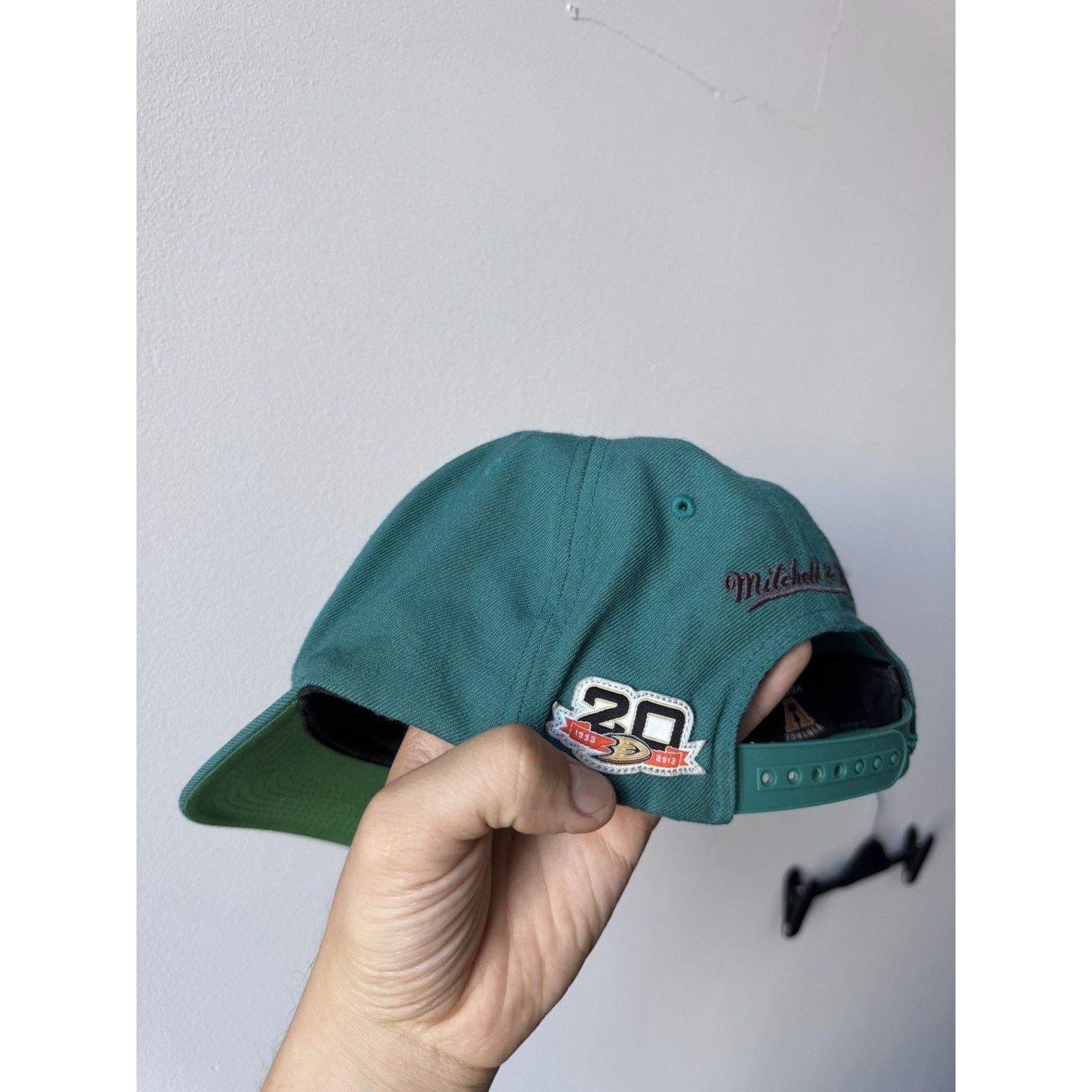 NHL The Mighty Ducks Mitchell and Ness NHL Cap Hat Vintage 90s Size ONE SIZE - 5 Thumbnail