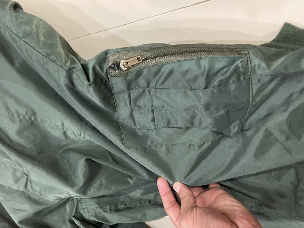 Designer × Japanese Brand GREEN ARMY BOMBER FLIGHT PANTS STREET FASHION Size US 30 / EU 46 - 4 Thumbnail