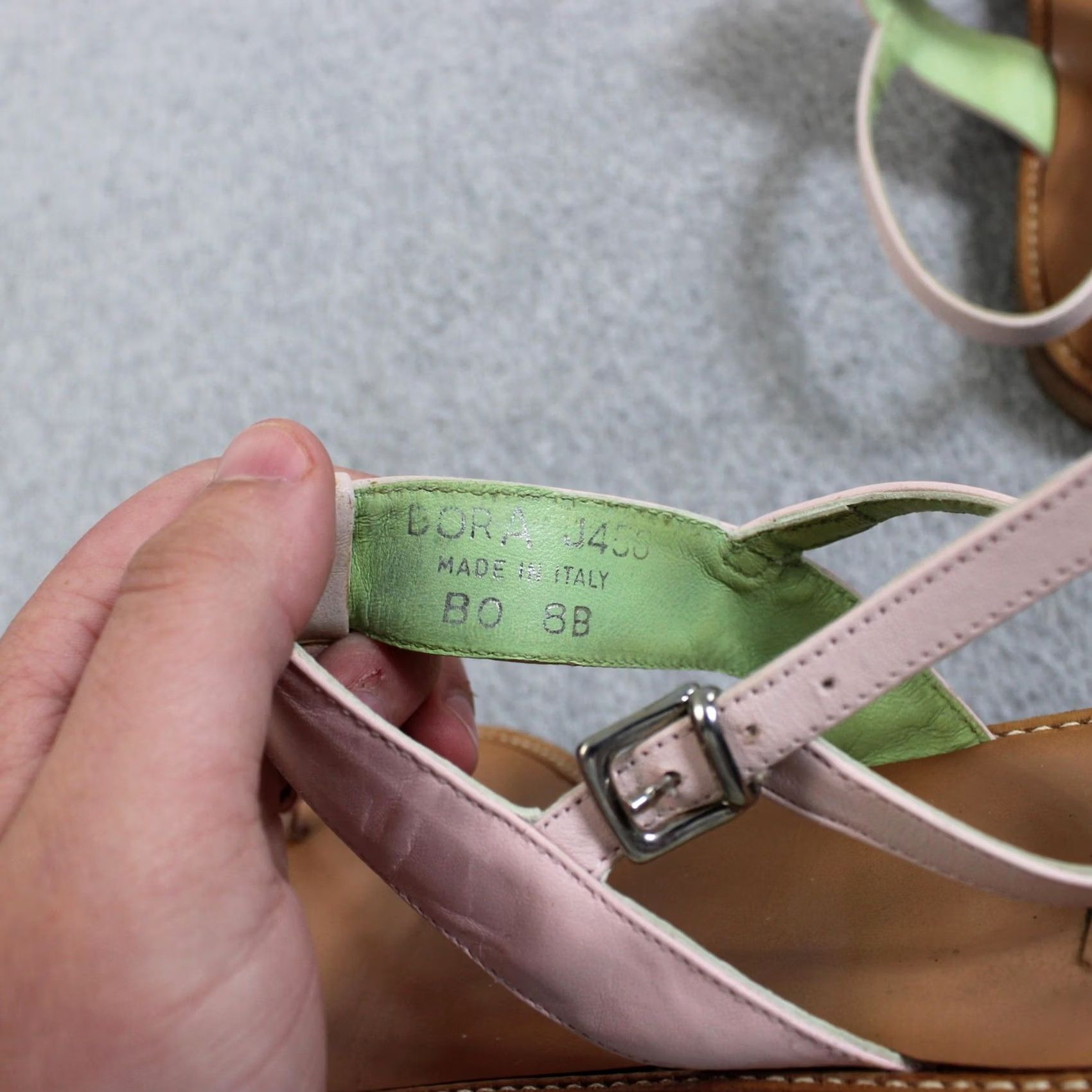 Coach Coach Sandals Women Size 8 Pink Leather Thong Ankle Strap Italy Quiet Luxury Y2K Size US 8 / IT 38 - 3 Thumbnail