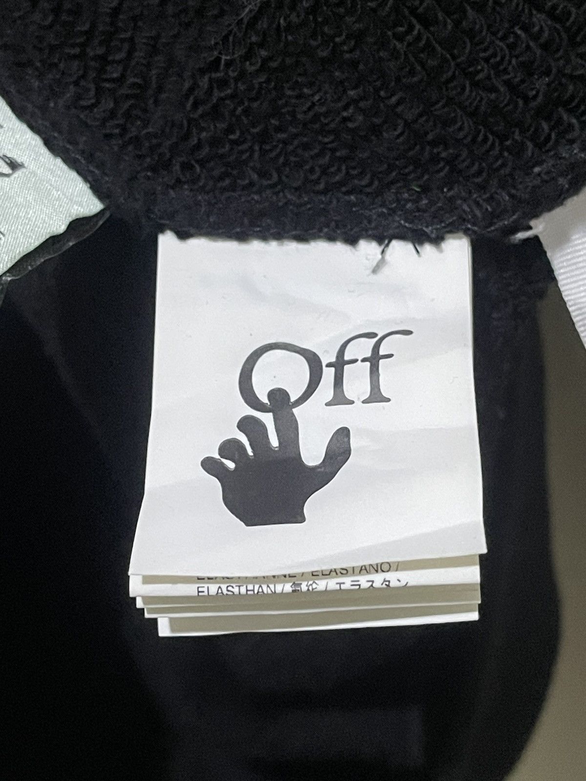 Off-White Off-White Cotton Floral Logo Hoodie Black Large Size L / US 10 / IT 46 - 15 Thumbnail