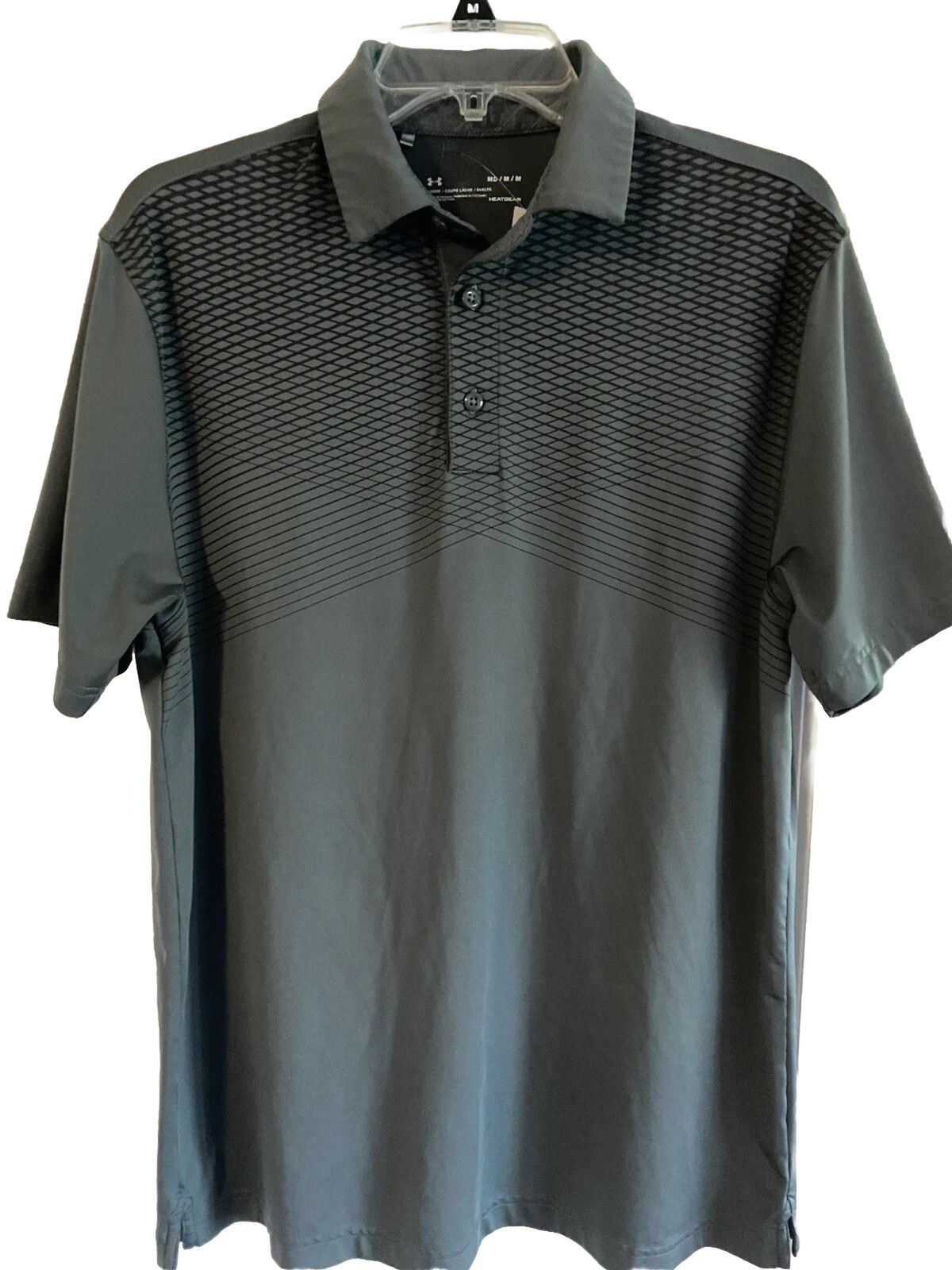 Under Armour Under Armour Polo Shirt Loose Fit Golf Medium Grey Size US M / EU 48-50 / 2 - 4 Thumbnail