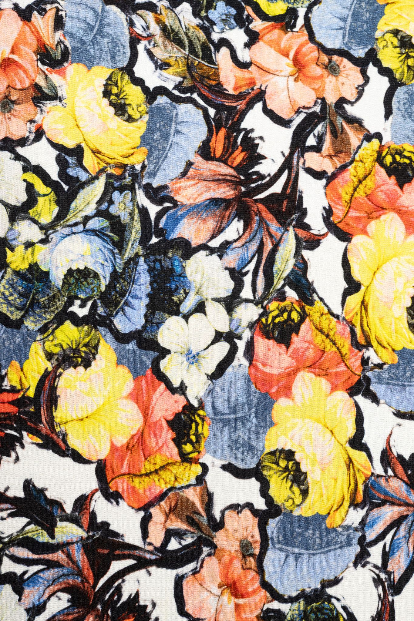 Erdem Erdem Wilhelmina Jardim Floral Ponte Jersey Sheath Dress Size M / US 6-8 / IT 42-44 - 7 Thumbnail
