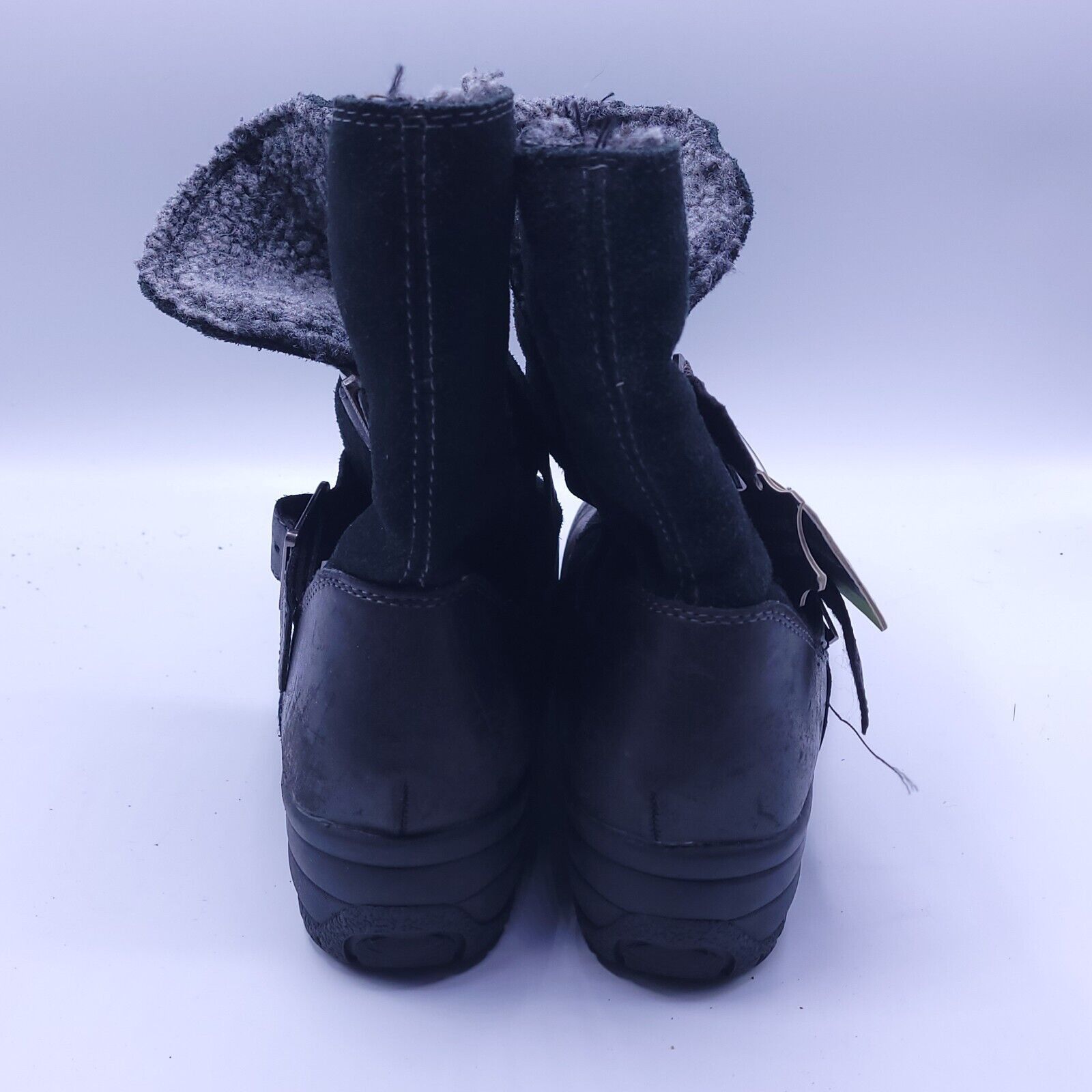 Eddie Bauer Eddie Bauer Casual Suede Boot Womens Size 9.5 120713 Black Size US 9.5 / IT 39.5 - 3 Thumbnail
