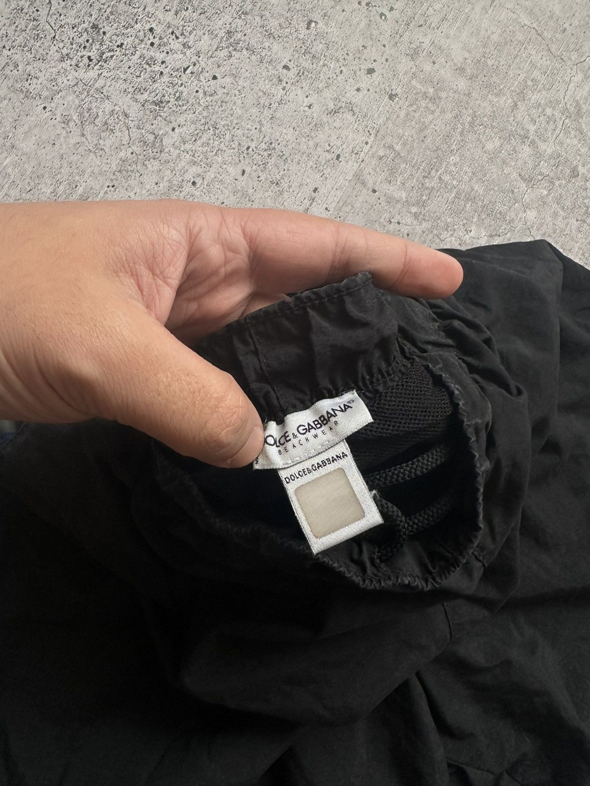 Dolce & Gabbana Vintage Dolce Gabbana Beachwear Side Stripe Nylon Shorts Size US 32 / EU 48 - 8 Thumbnail