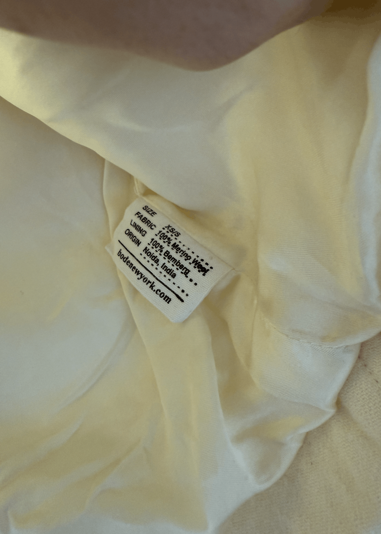 Bode Bode XS/S Cream Floral Pullover Size US XS / EU 42 / 0 - 5 Thumbnail