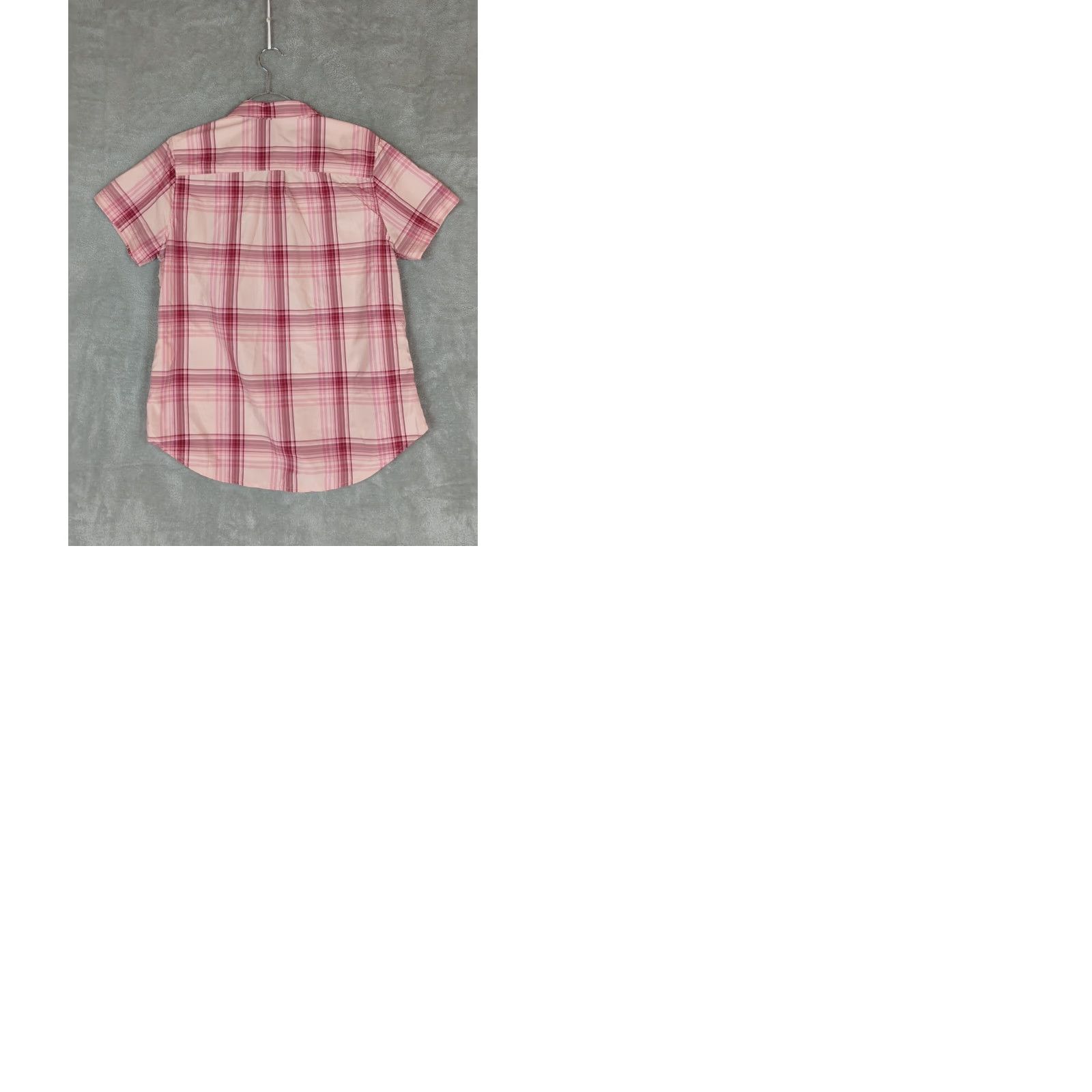 Eddie Bauer Eddie Bauer Adventurer shirt Womens Pink Plaid Short Sleeve L Button-Up Casual Outdoor Outdoorsy Size L / US 10 / IT 46 - 9 Thumbnail