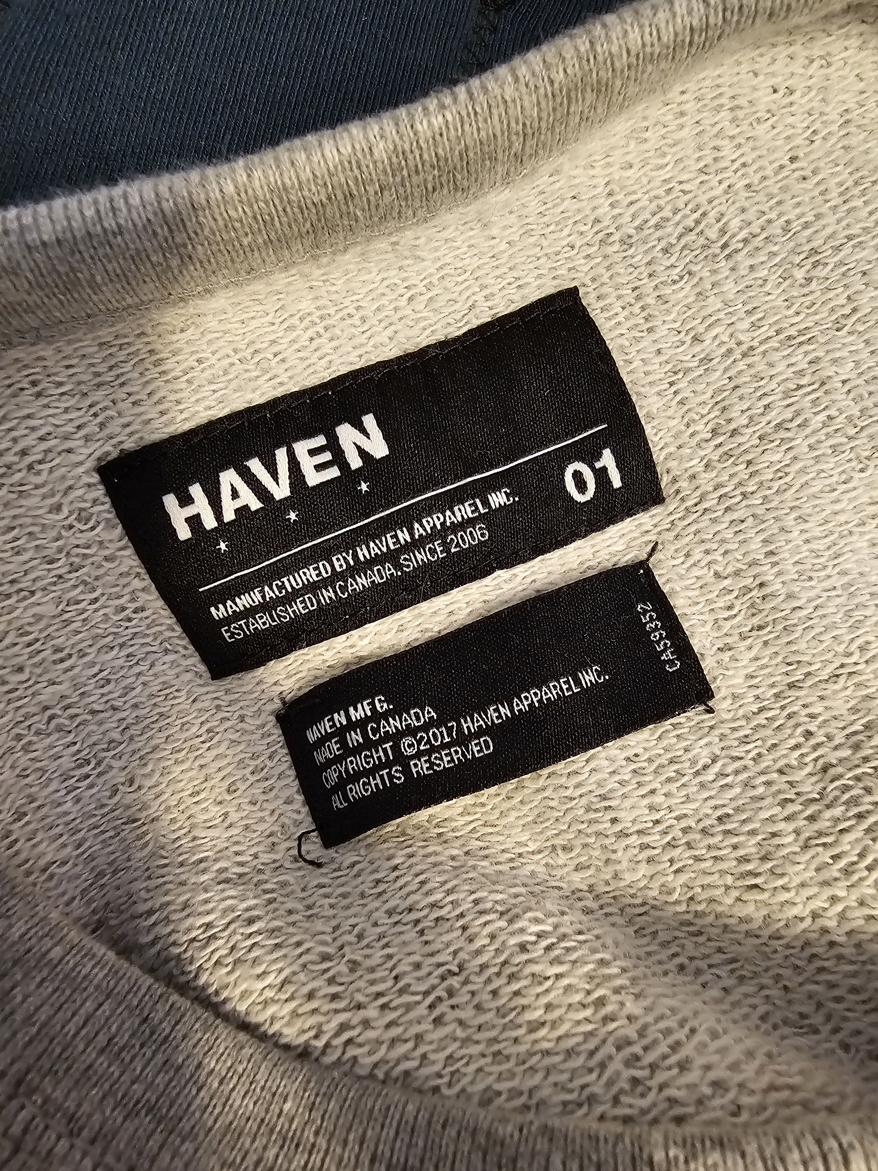 Haven Midweight Crewneck - Cotton Terry H.Grey Size US S / EU 44-46 / 1 - 4 Thumbnail