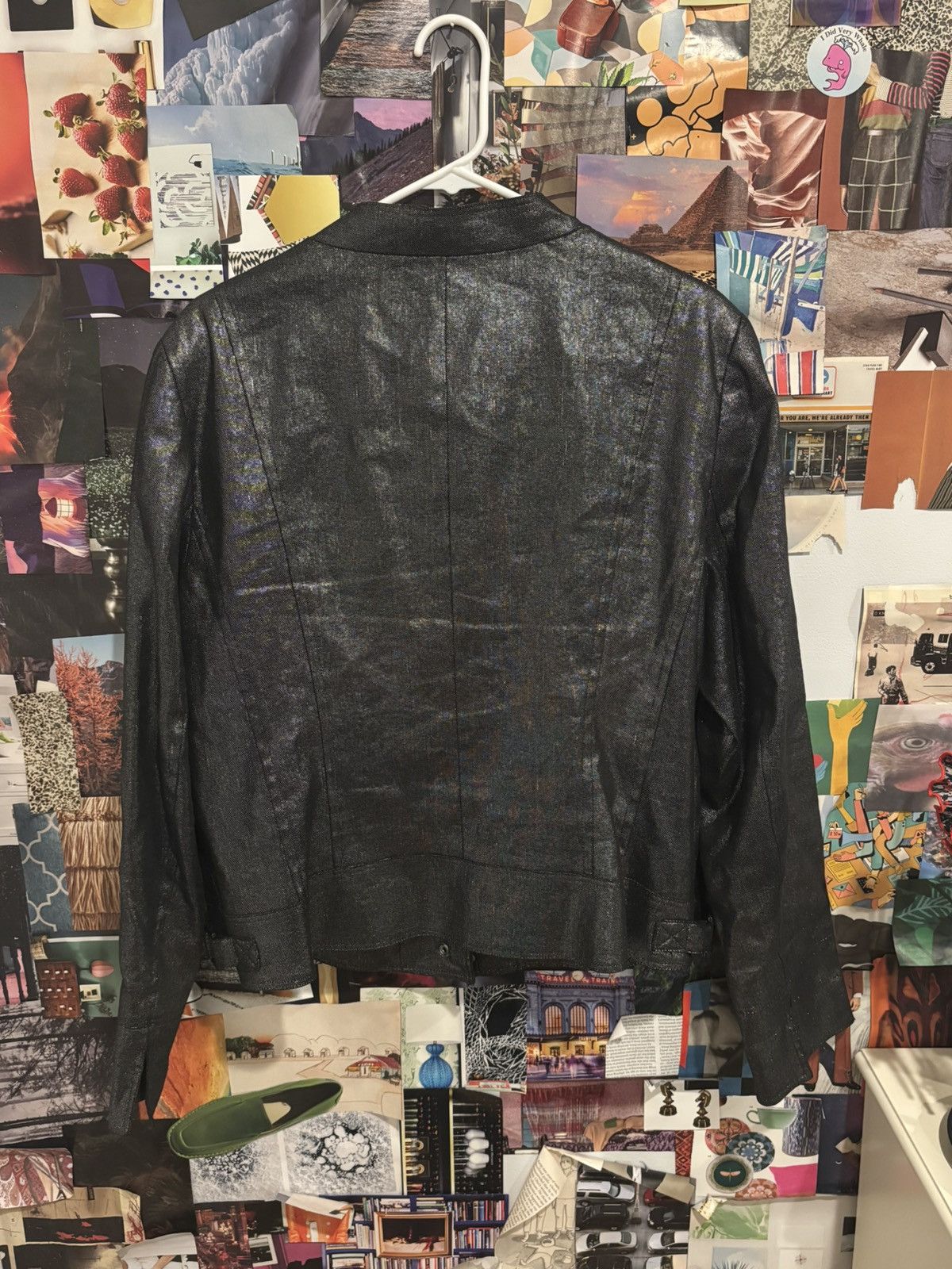 Lafayette 148 Linen Metallic Fencing Jacket by Lafayette 148 Men's Large Size US L / EU 52-54 / 3 - 2 Thumbnail
