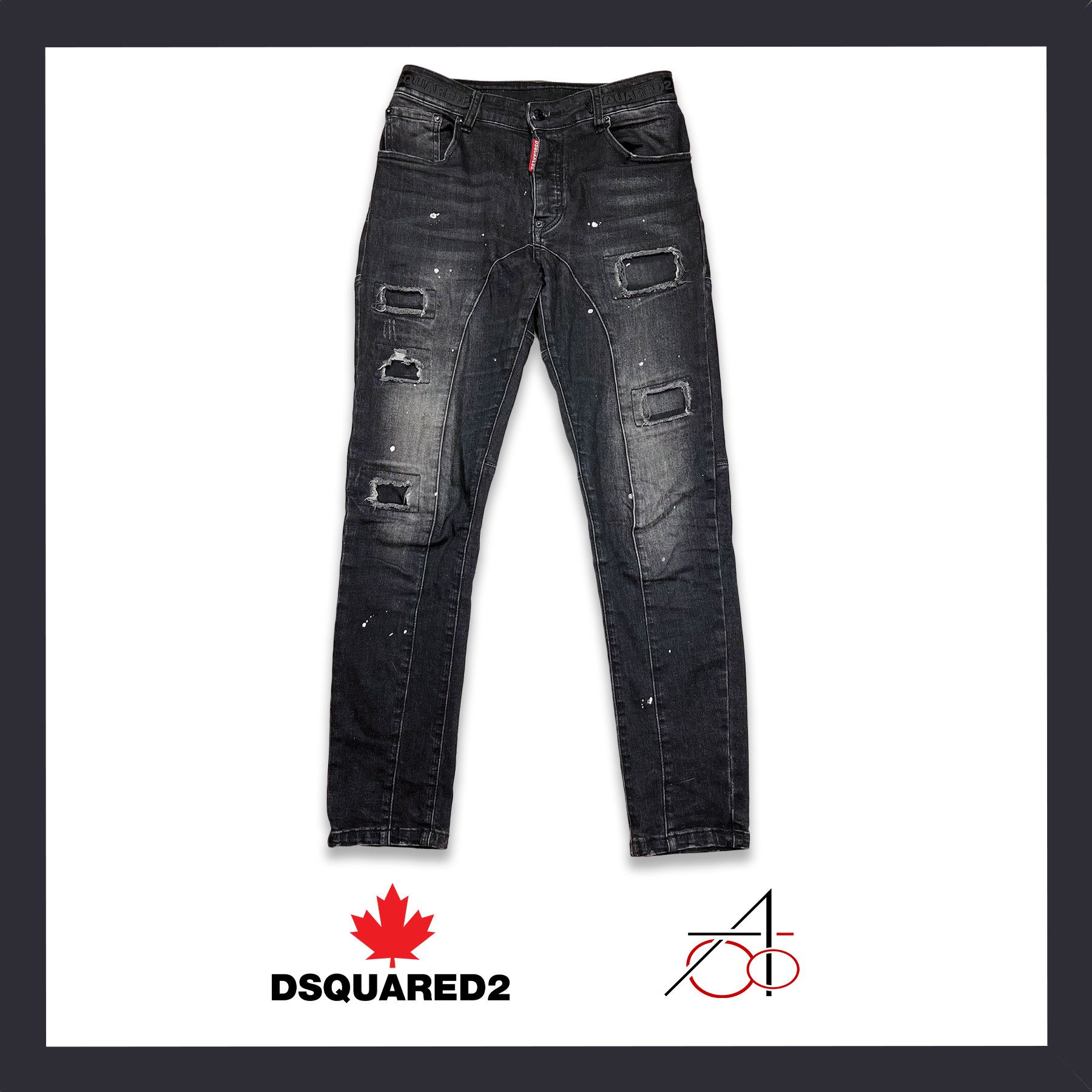Dsquared2 Dsquared2 Slim-fit Jeans • S size Size US 28 / EU 44 - 1 Thumbnail