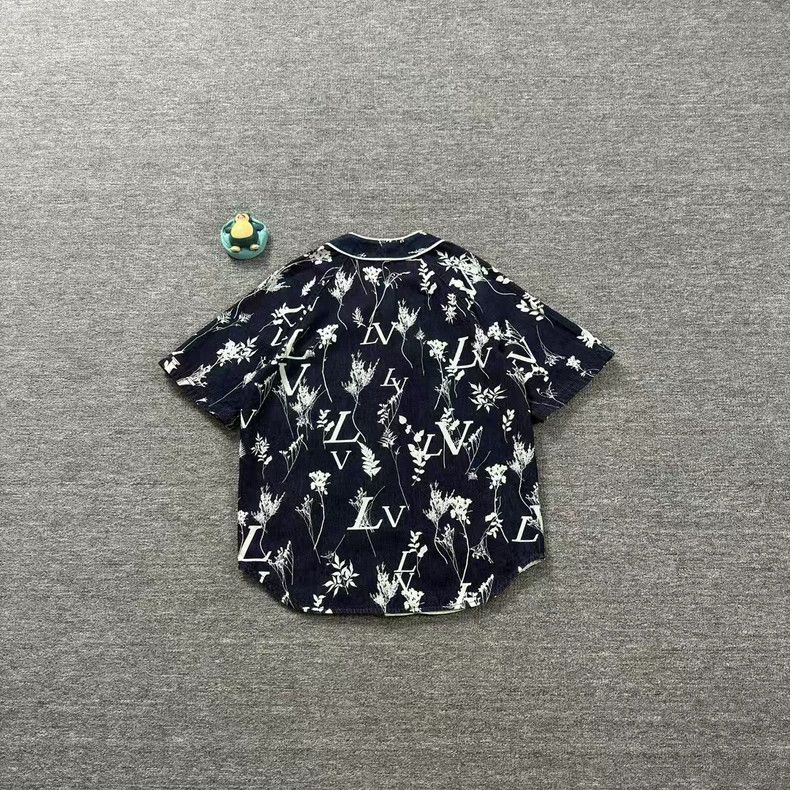 Louis Vuitton Louis Vuitton Floral printed short sleeve shirt Size US XS / EU 42 / 0 - 2 Thumbnail