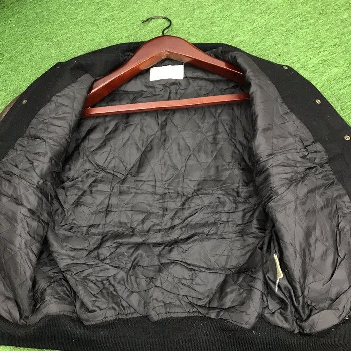 Japanese Brand × Vintage SY0089 VTG PEYTON PLACE SPORTS LEATHER VARSITY JACKET Size US L / EU 52-54 / 3 - 4 Thumbnail