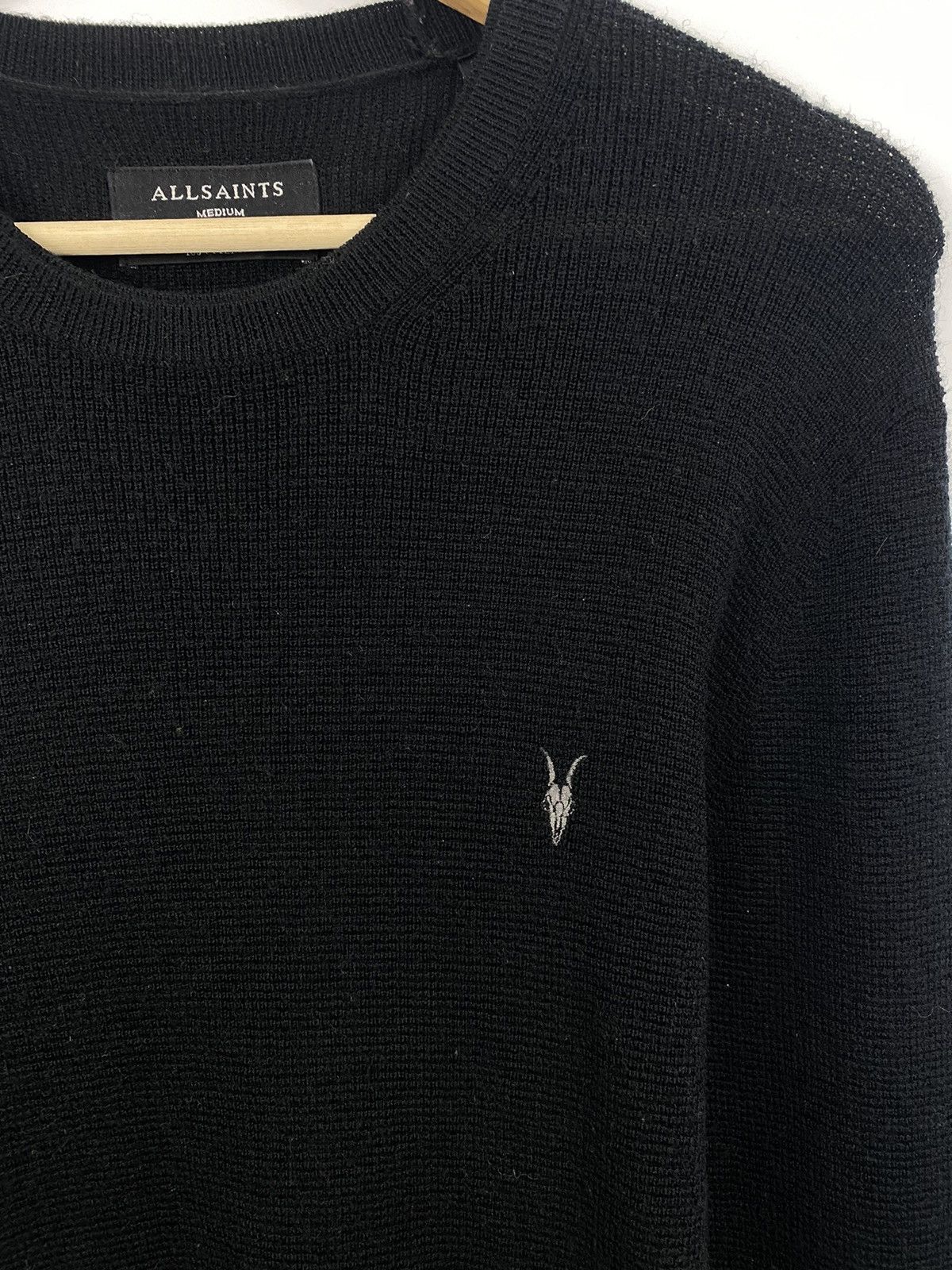Allsaints 🇯🇵 Rare Allsaints Merino Wool Knit Sweaters Japan Style Retro Size US M / EU 48-50 / 2 - 4 Thumbnail