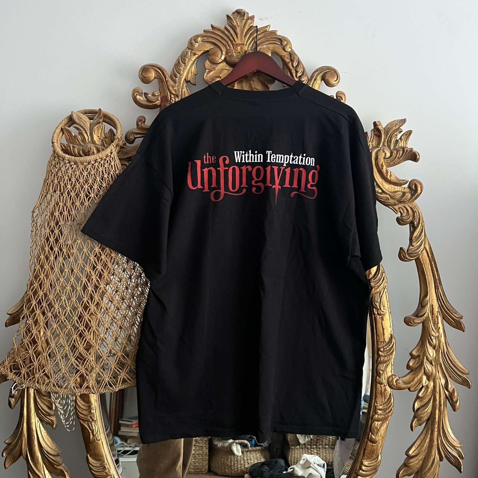 Band Tees Vintage Within Temptation The Unforgiving T-shirt Size XXL Size US XXL / EU 58 / 5 - 2 Thumbnail