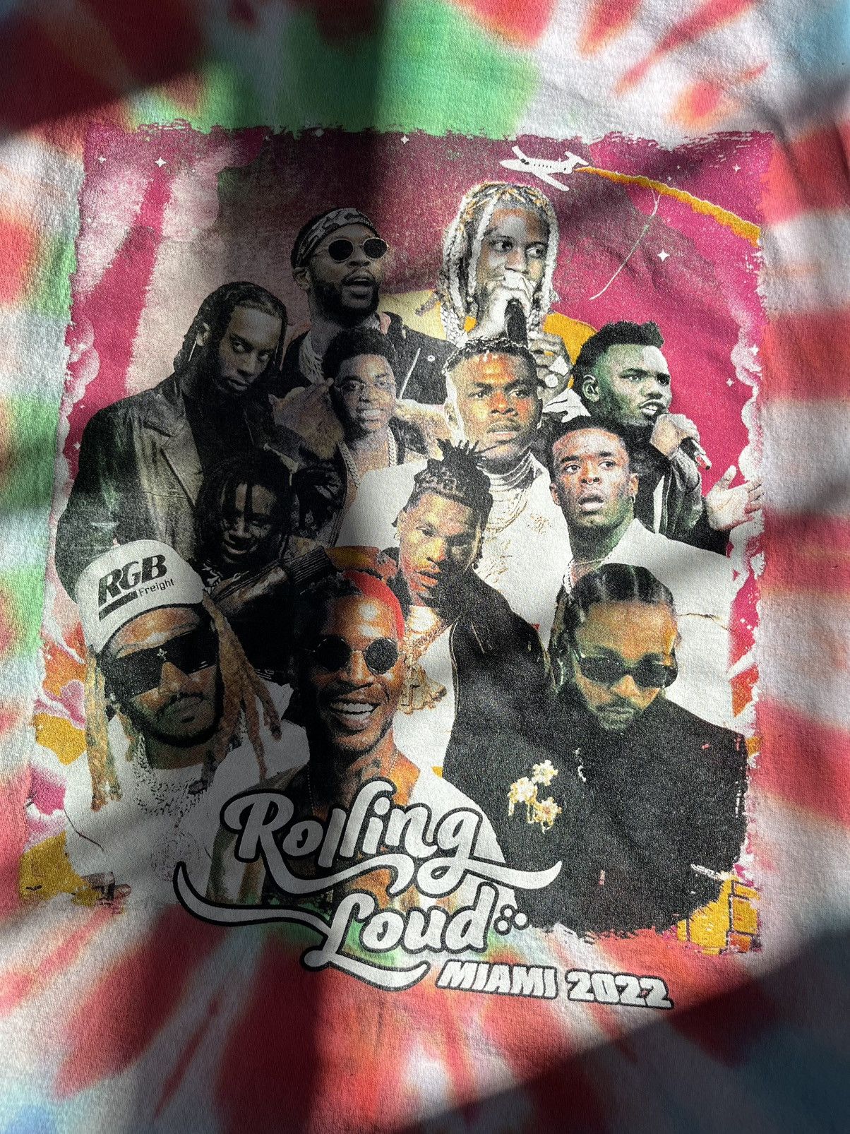 Rap Tees Rolling Loud Miami 2022 Tour T-Shirt Size US XL / EU 56 / 4 - 2 Thumbnail