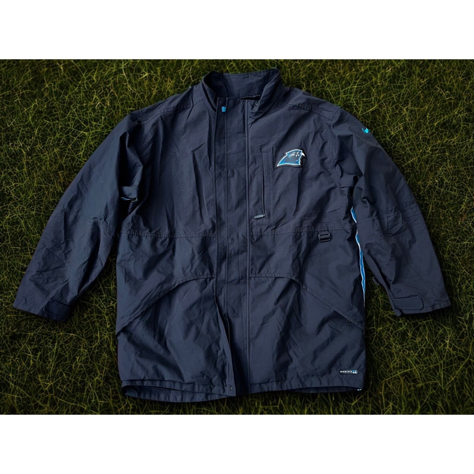 Nike Carolina Panthers Nike Pro Line Jacket XL USA Team Issue Size US XL / EU 56 / 4 - 1 Thumbnail