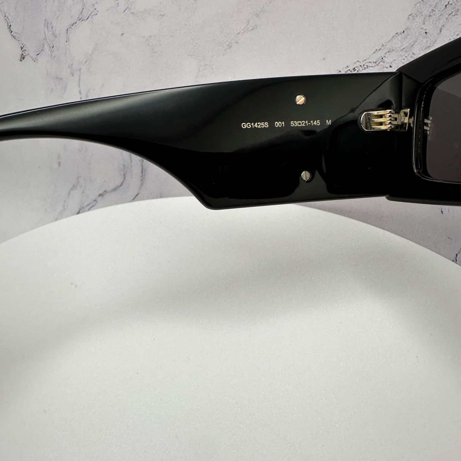 Gucci Gucci Sunglasses New Black Gold GG Logo Generation Size ONE SIZE - 22 Thumbnail