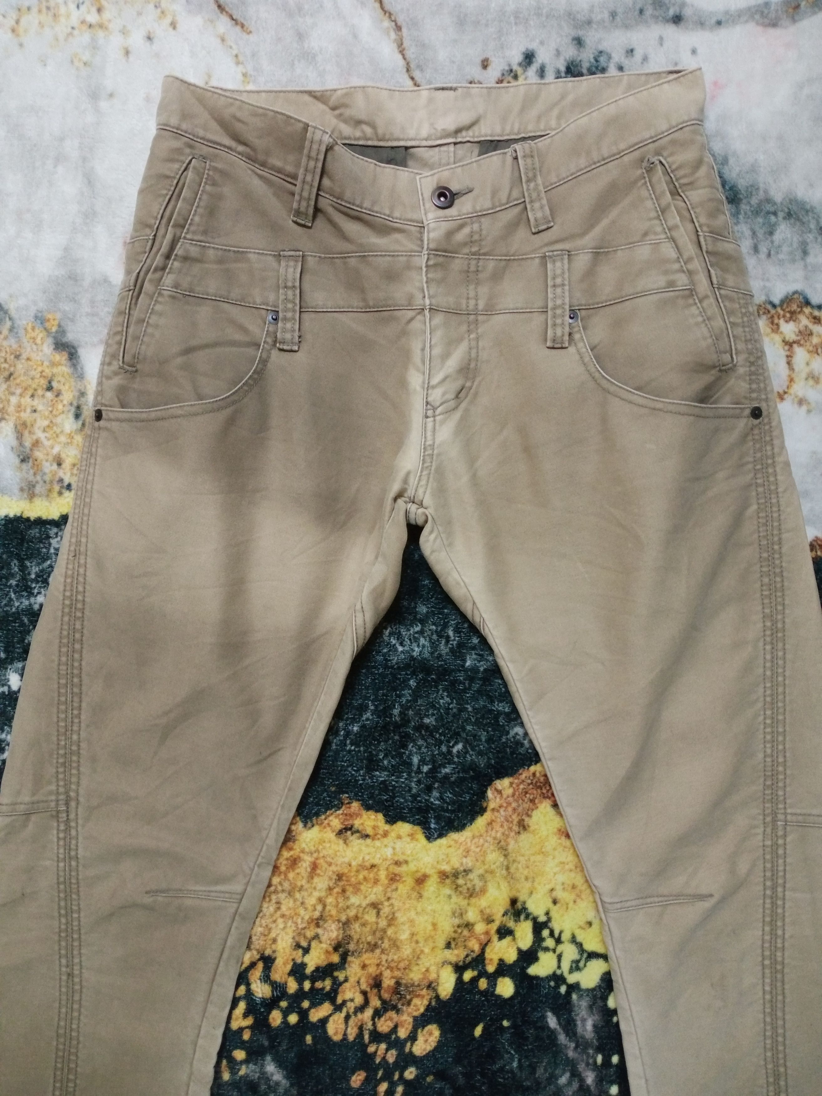 Issey Miyake Rare Vintage Tete Homme Issey Miyake Double Waist Pants Size US 32 / EU 48 - 6 Thumbnail