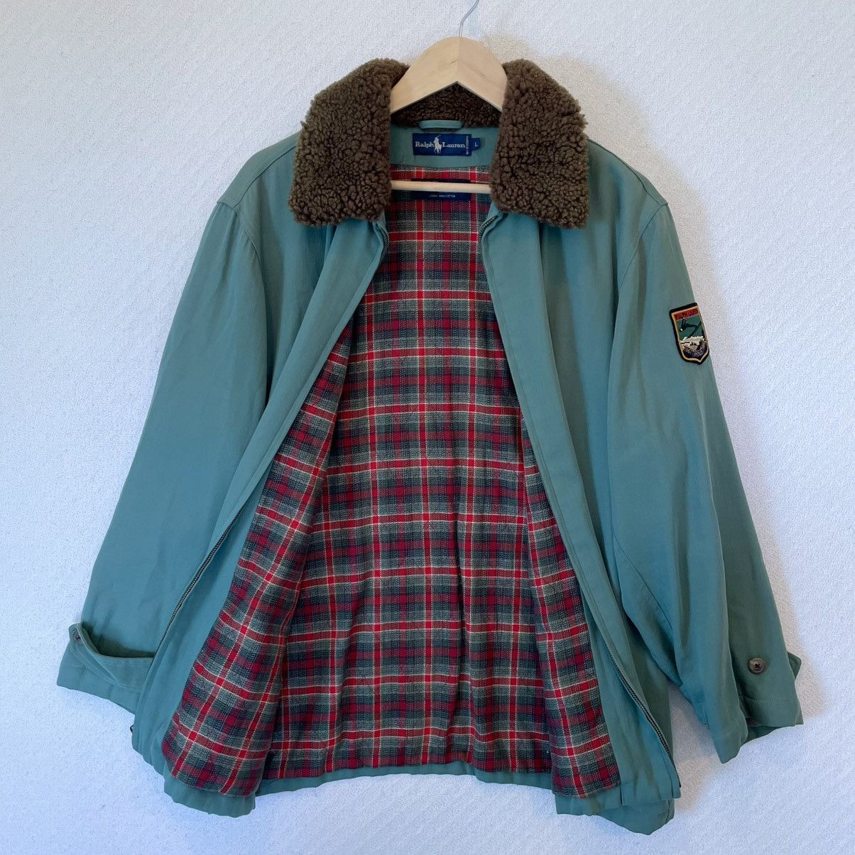 Ralph Lauren Gabardine Suicide Ski Jacket 40s Style Reproduction Size US L / EU 52-54 / 3 - 7 Thumbnail