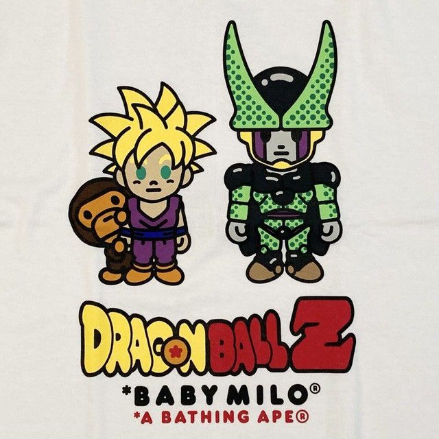 Bape BAPE × Dragon Ball Z Milo T-shirt a bathing ape Size US XL / EU 56 / 4 - 2 Thumbnail