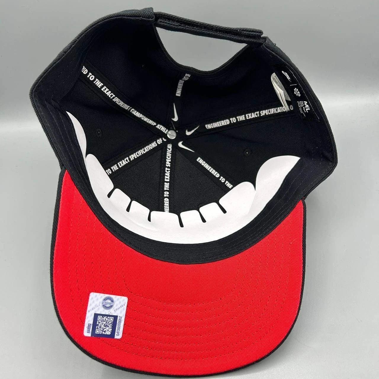 Nike Georgia Bulldogs x Nike Club Hat Men M-L Black Strap Back Size ONE SIZE - 2 Thumbnail