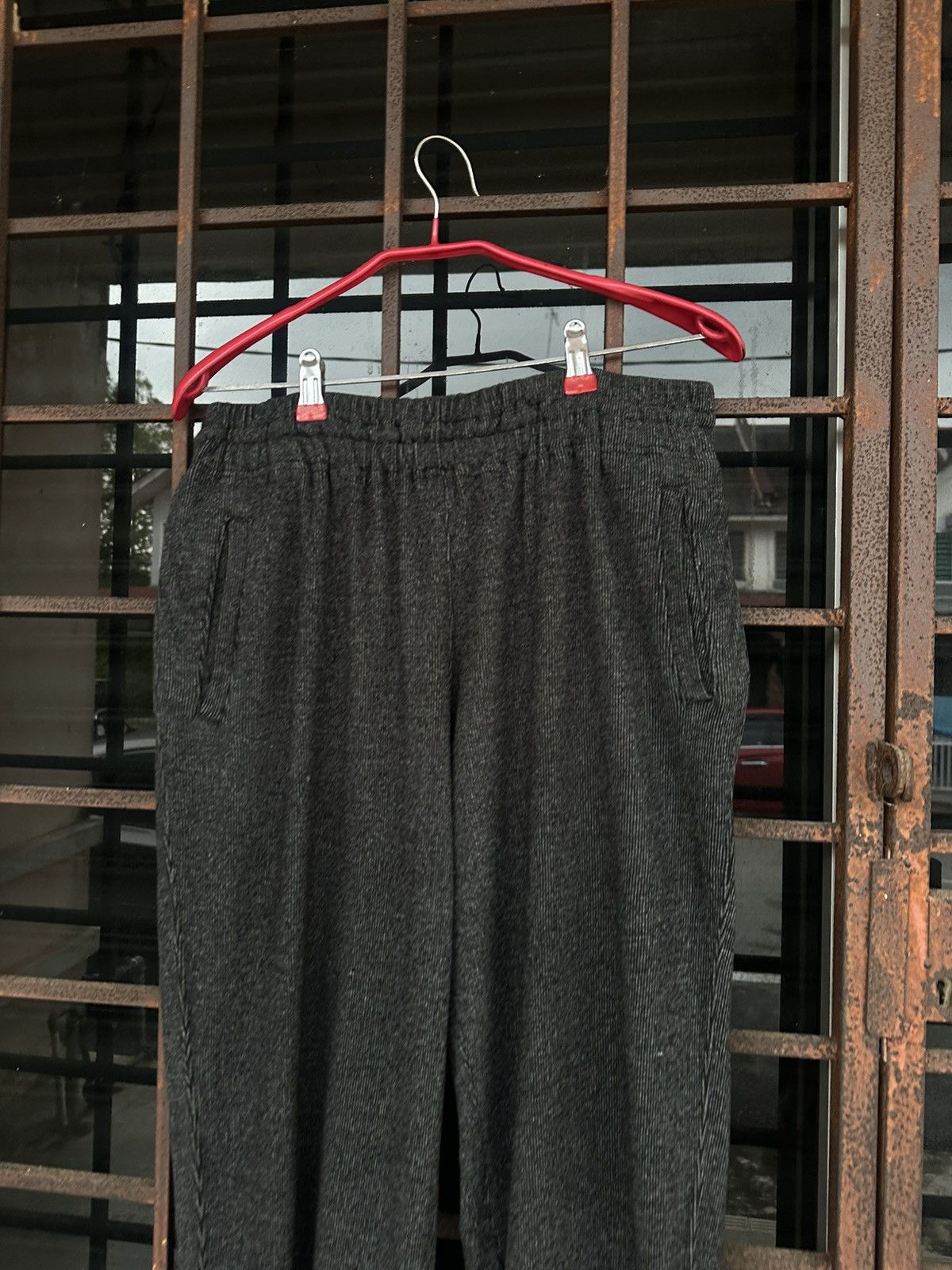 Issey Miyake Issey Miyake Black Corduroy Sweat Pants Size US 31 - 7 Thumbnail