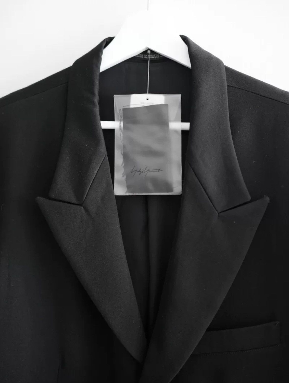 Yohji Yamamoto Yohji Yamamoto 20aw White Armband Wool Suit 2412-Nextarrow Size US L / EU 52-54 / 3 - 3 Thumbnail