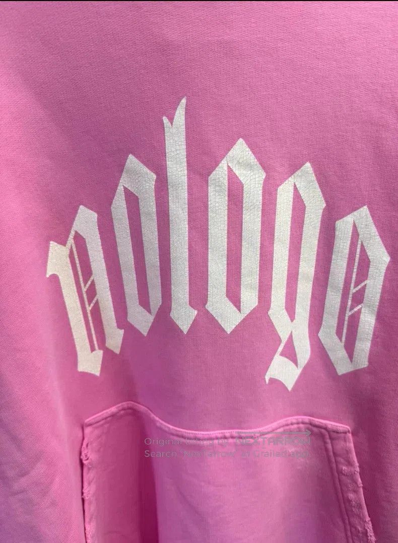 Balenciaga Balenciaga New Year Series Pink Hoodie Size US S / EU 44-46 / 1 - 1 Thumbnail