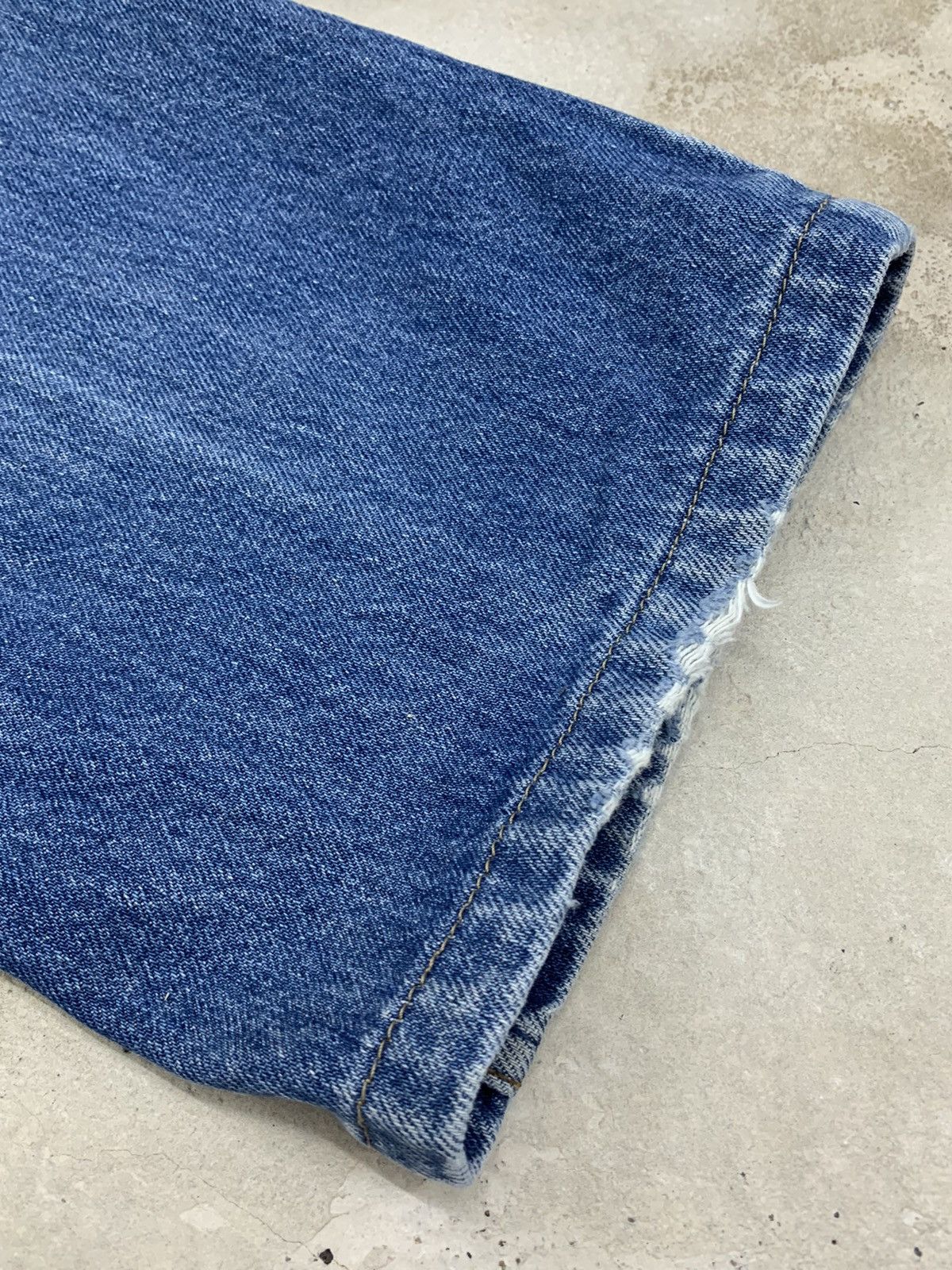 Levi's Vintage Reproduction Levis 515 Distressed Denim Pants (AE2) Size US 32 / EU 48 - 15 Thumbnail
