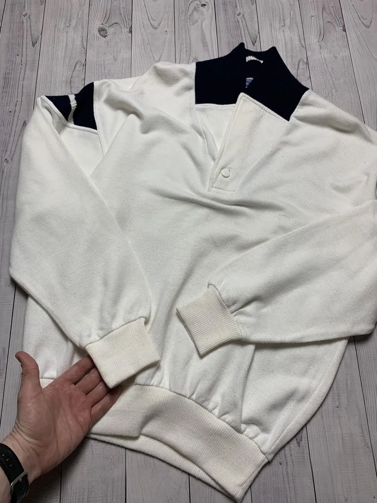 Yves Saint Laurent Vintage Yves Saint Laurent sweater YSL logo size S/M Size US S / EU 44-46 / 1 - 6 Thumbnail
