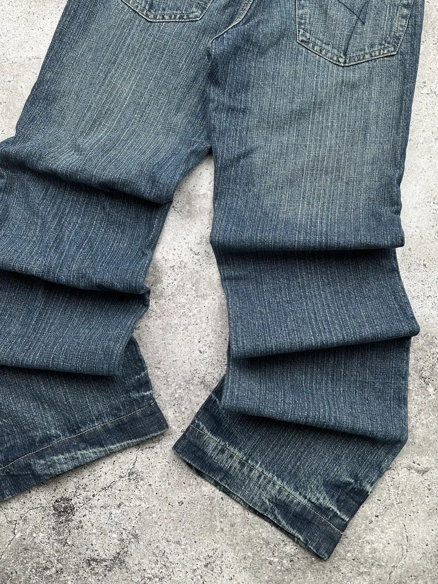 Japanese Brand Vintage Wide Jeans C507(V540) Size US 30 / EU 46 - 8 Thumbnail
