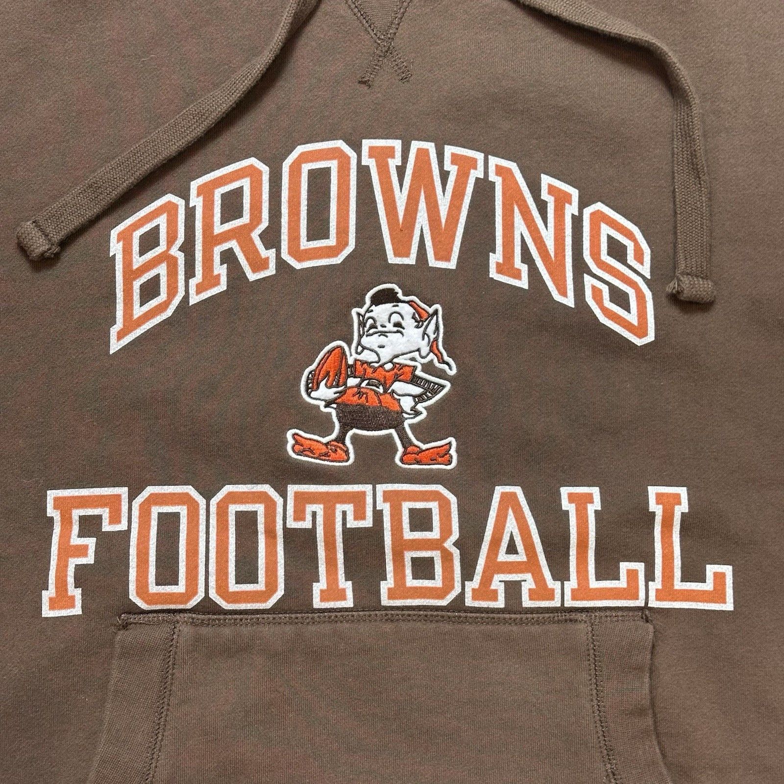Mitchell & Ness Mitchell & Ness Cleveland Browns Men's Short Sleeve Hoodie Size US M / EU 48-50 / 2 - 7 Thumbnail