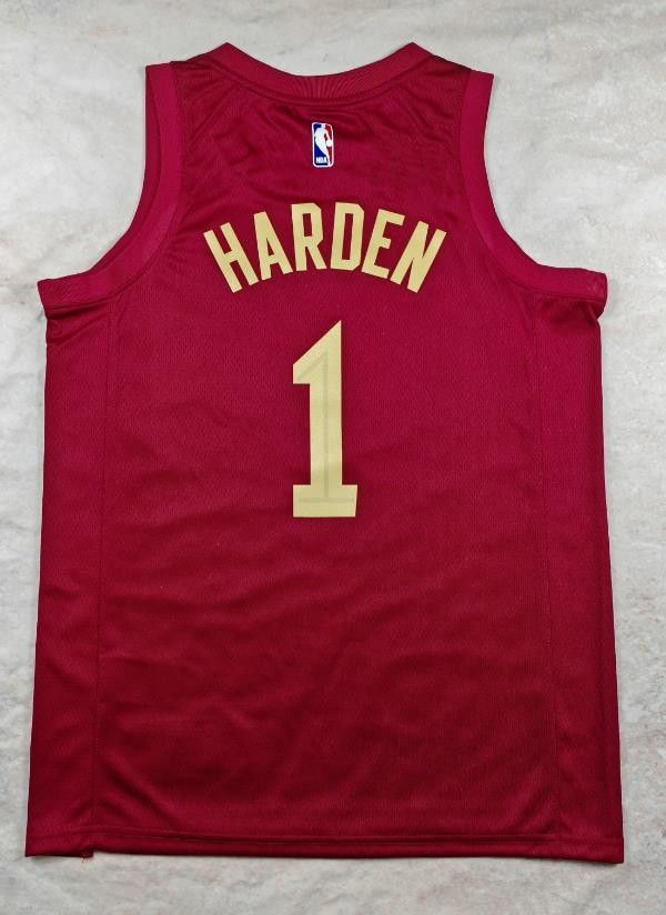 NBA 2026 Red Cleveland Cavaliers 1 James Harden Jersey Size US XL / EU 56 / 4 - 1 Thumbnail