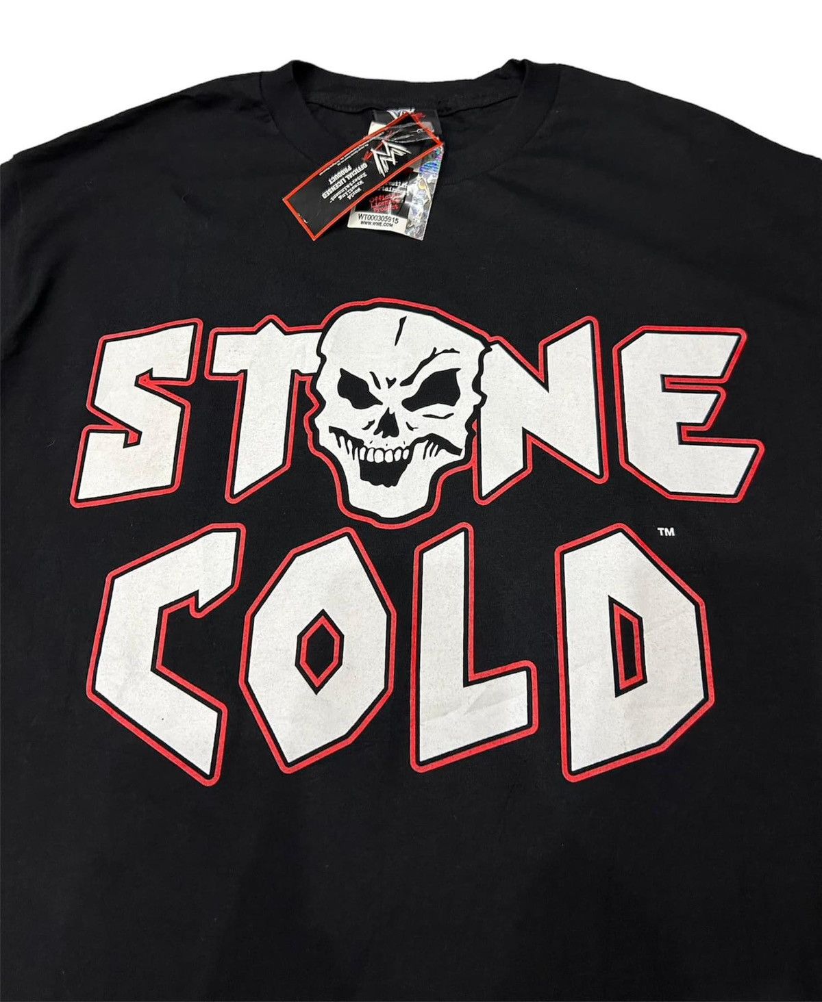 Vintage × WWE 2003 WWE Stone Cold "Bullet Proof" T-Shirt Size US L / EU 52-54 / 3 - 3 Thumbnail