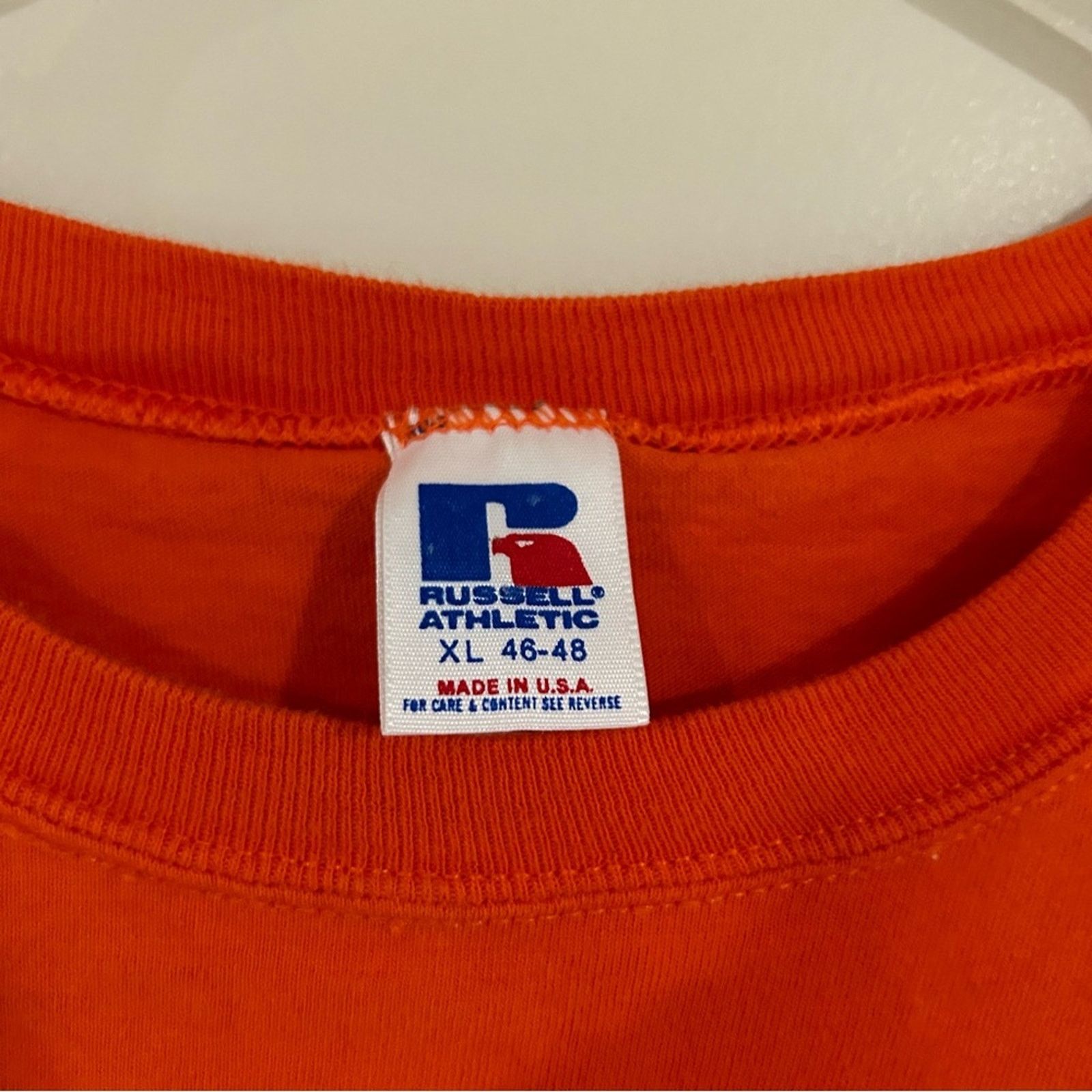 Russell Athletic Vintage Clemson Tigers Shirt Size US XL / EU 56 / 4 - 3 Thumbnail