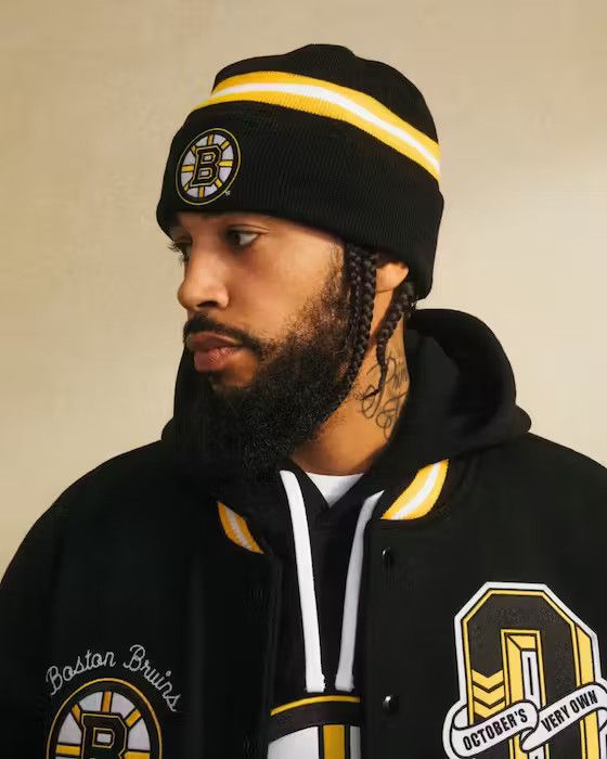 NHL × October's Very Own OVO X NHL BOSTON BRUINS BEANIE Size ONE SIZE - 1 Thumbnail
