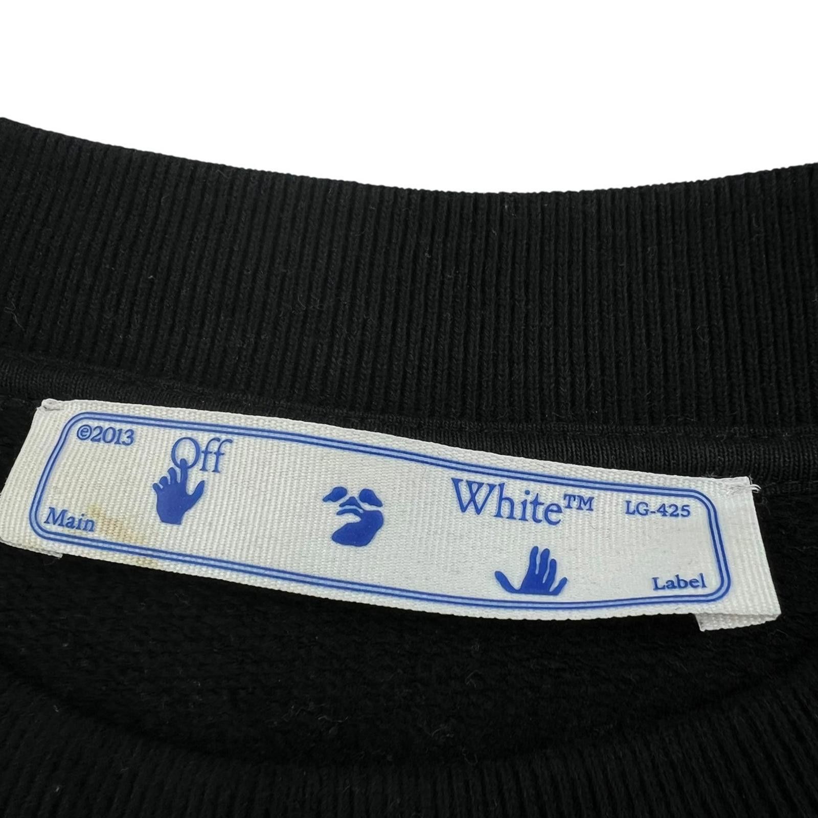 Off-White Off-White Rubber Arrows Black Sweatshirt Size US M / EU 48-50 / 2 - 4 Thumbnail