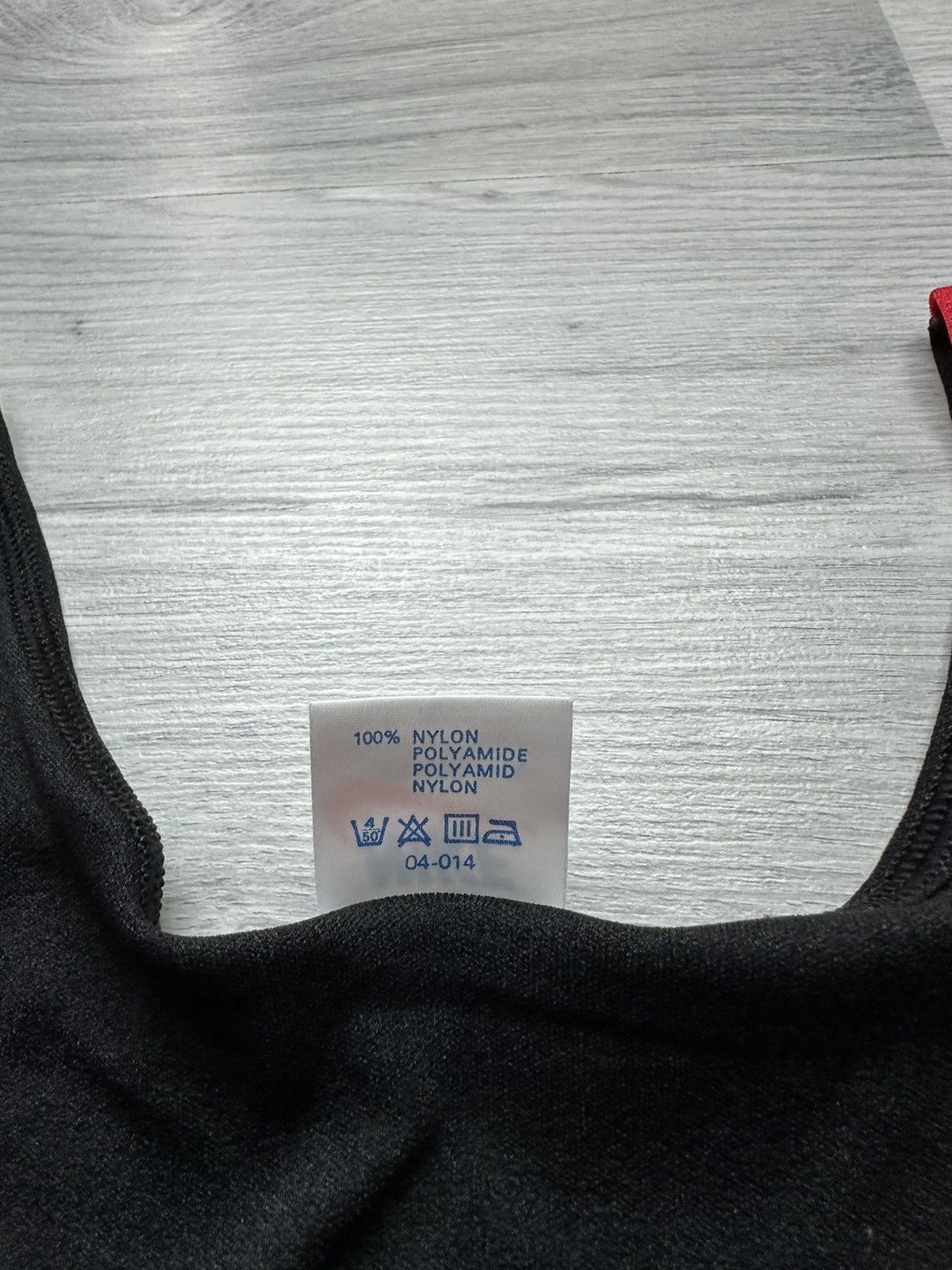 Nike × Vintage Vintage nylon sleeveless tank top Nike central logo swoosh Size US M / EU 48-50 / 2 - 5 Thumbnail