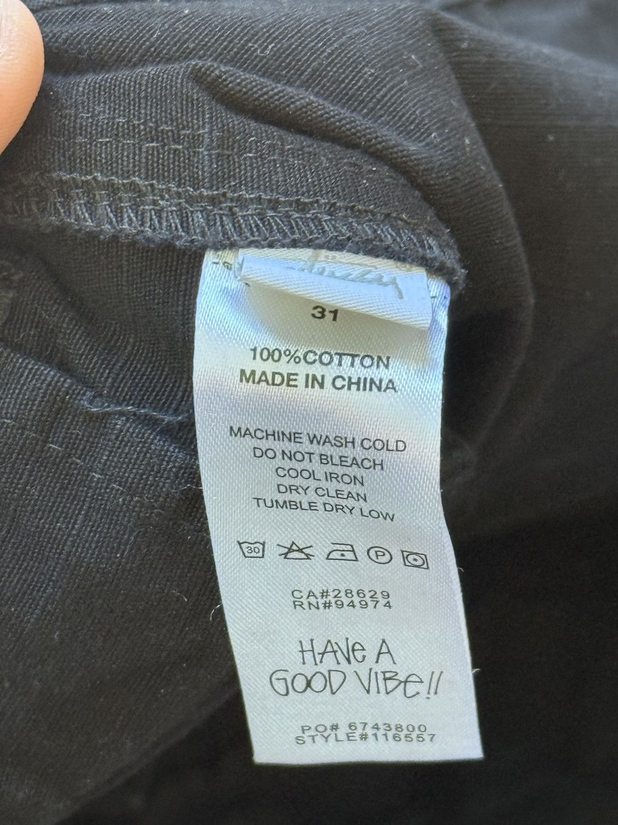 Stussy Stussy Cargo Size US 31 - 2 Thumbnail