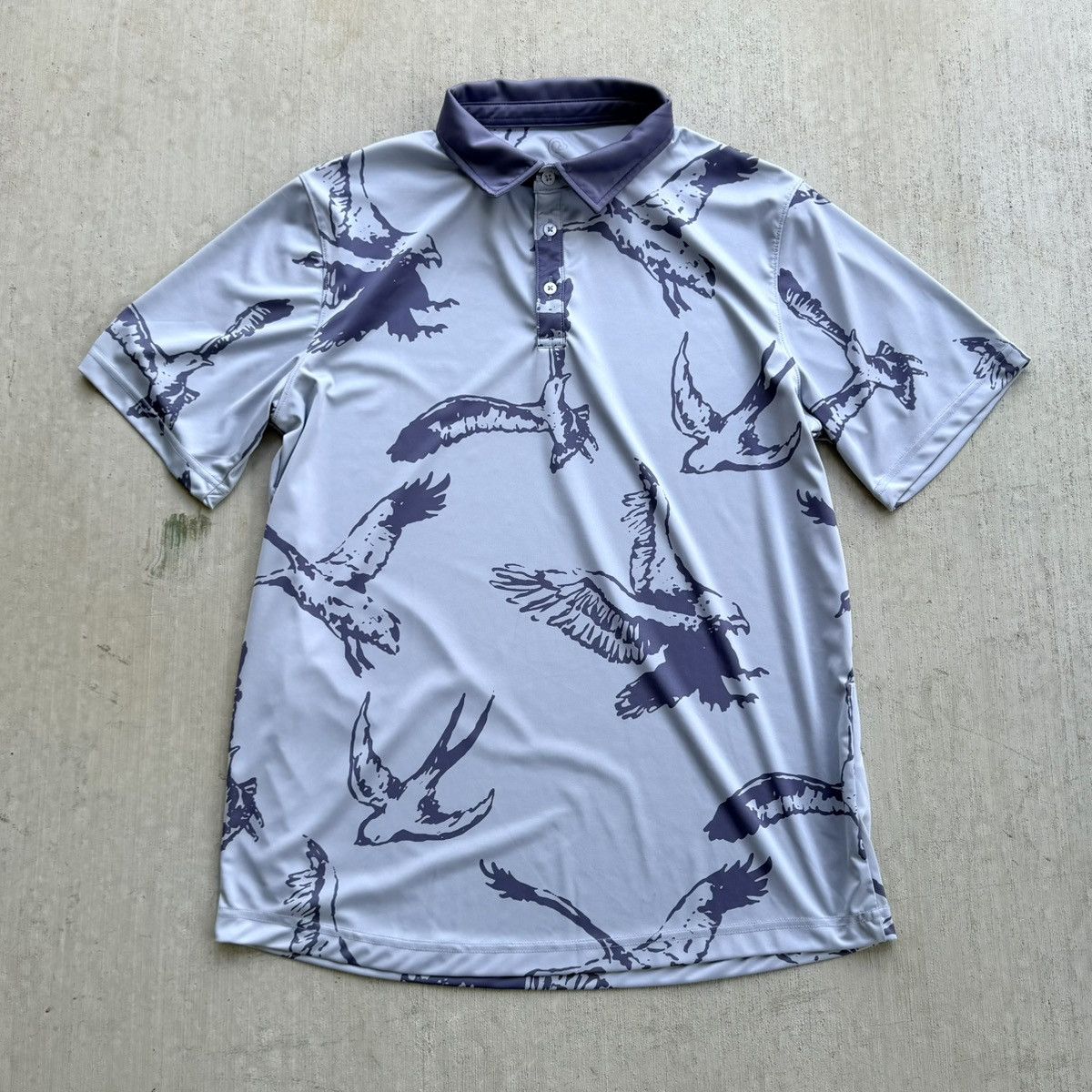 Other Swannies Golf Polo Shirt All Over Print Stretch Eagle Size US L / EU 52-54 / 3 - 1 Thumbnail