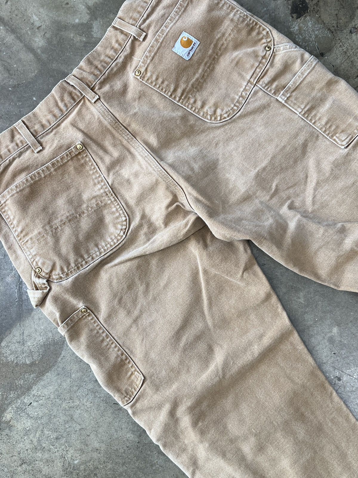 Carhartt Vintage Carhartt Double Knee Union USA Carpenter Dungaree 36 Size US 36 / EU 52 - 1 Thumbnail