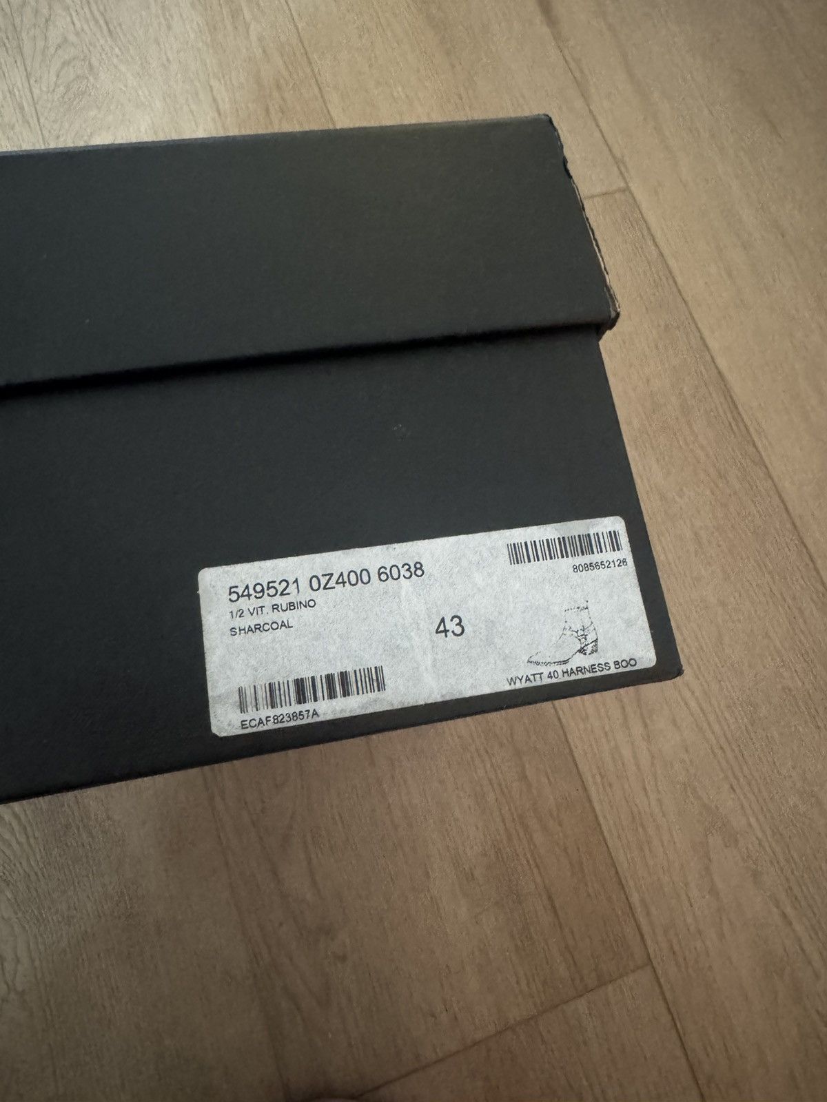 Saint Laurent Paris Harness Wyatts “Vintage Black” Size US 10 / EU 43 - 7 Thumbnail