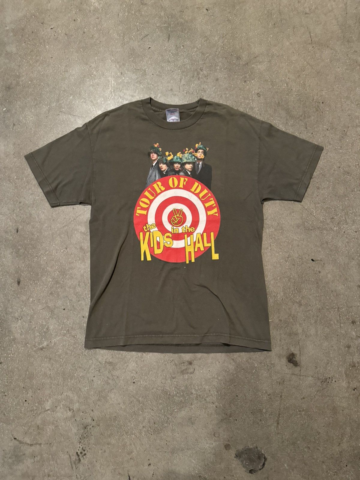 Band Tees × Vintage Vintage 2002 The Kids in The Hall “Tour of Duty” Graphic Tee Size US L / EU 52-54 / 3 - 1 Thumbnail