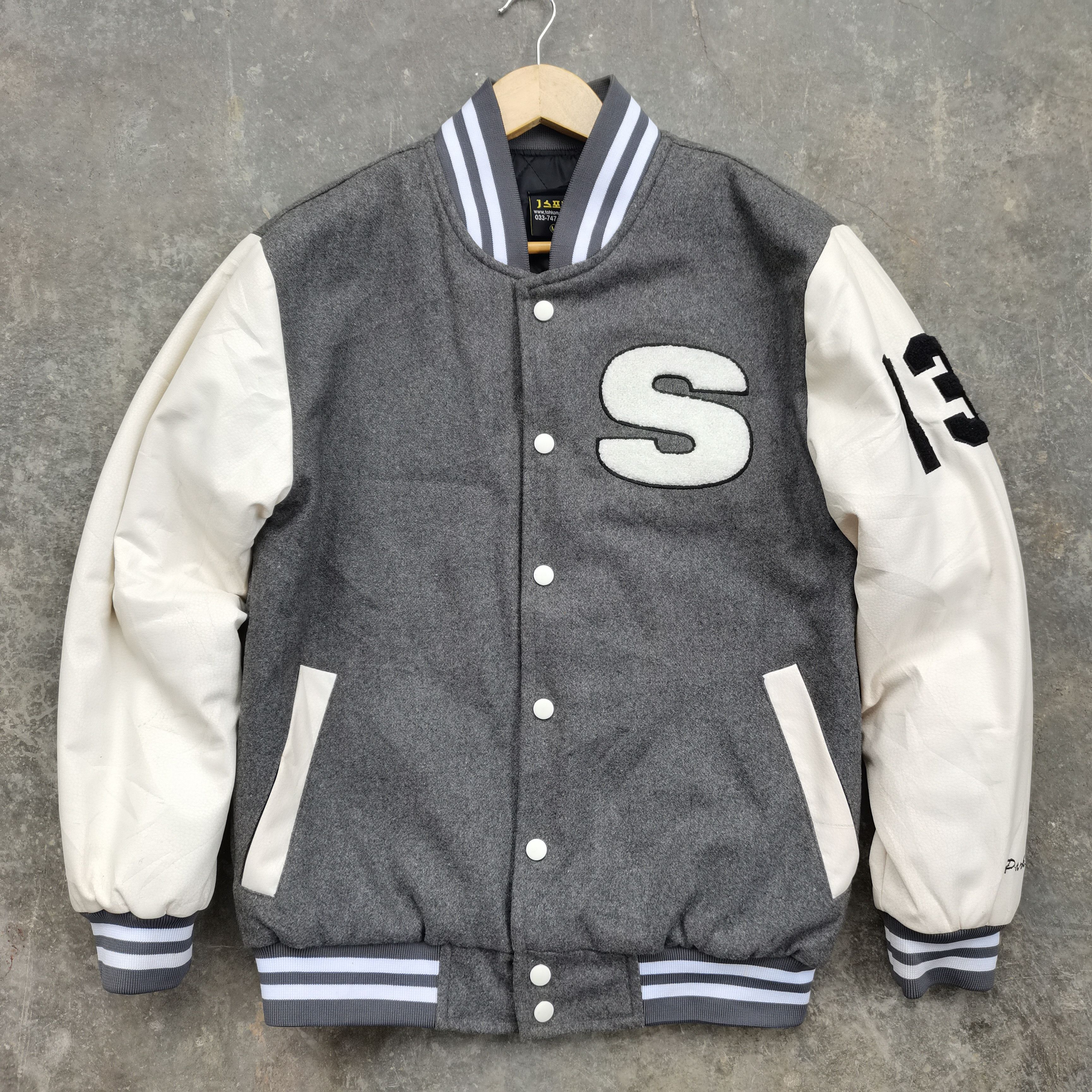 Japanese Brand Archive🔥 Japanese Brand Wool Varsity Jacket Size US M / EU 48-50 / 2 - 1 Thumbnail