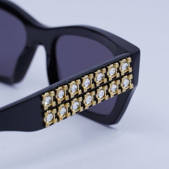 Givenchy 🕶️ New Givenchy GV40077I 01A Sunglasses - Shiny Black Size ONE SIZE - 4 Thumbnail