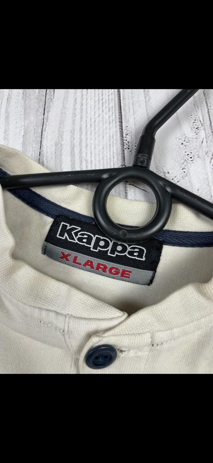 Kappa Vintage kappa Italia soccer long sleeve jersey XL big logo Size US XL / EU 56 / 4 - 5 Thumbnail
